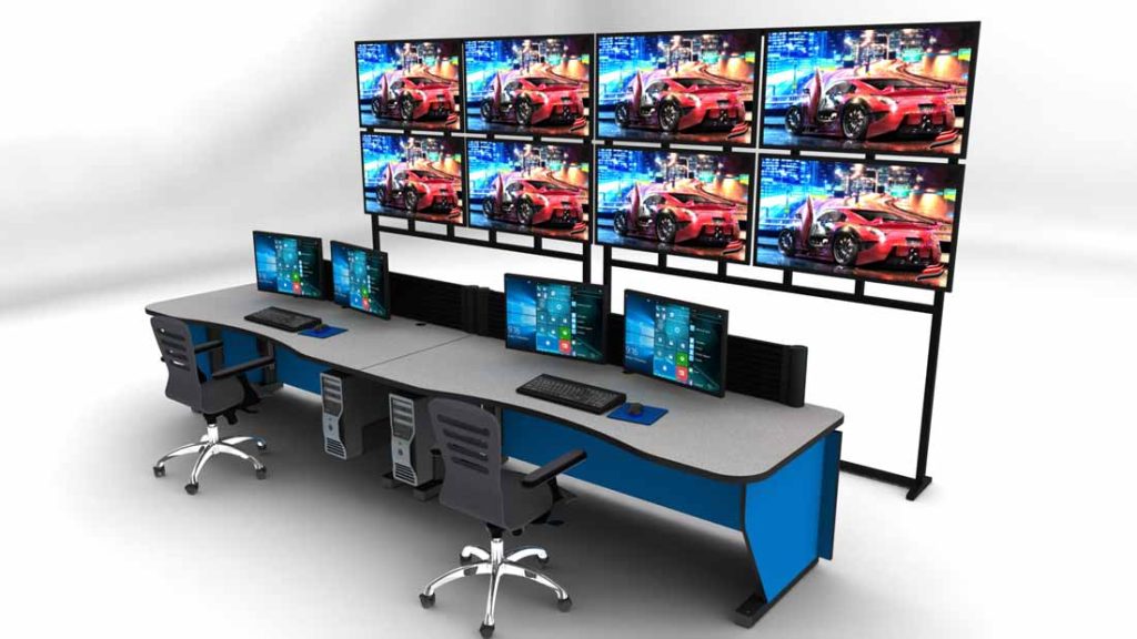 AV Wall Floor Support Mount